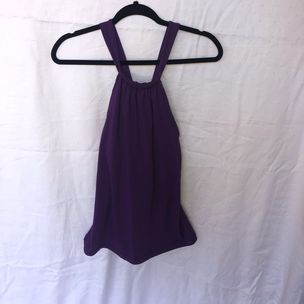 Athleta Purple Strappy Tank Top
